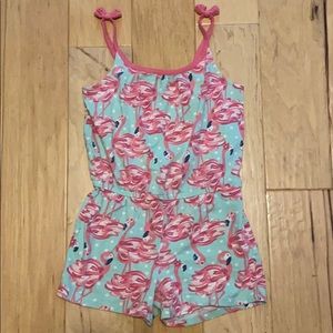Gymboree Flamingo Romper size 8